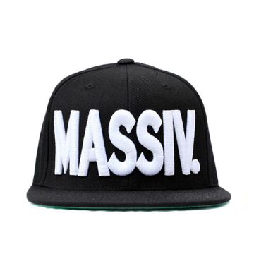 Sombrero de snapback personalizado de 6 paneles